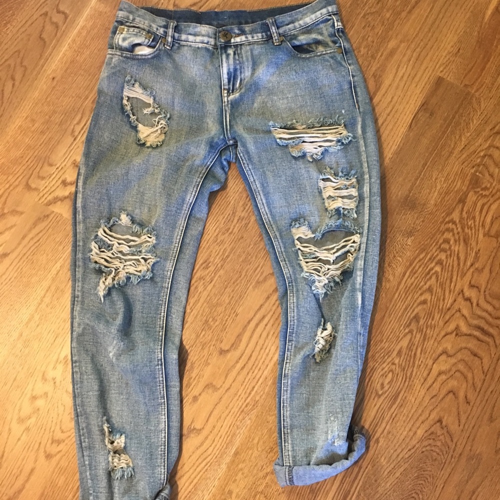 One Teaspoon awesome Baggies in Cobain wash